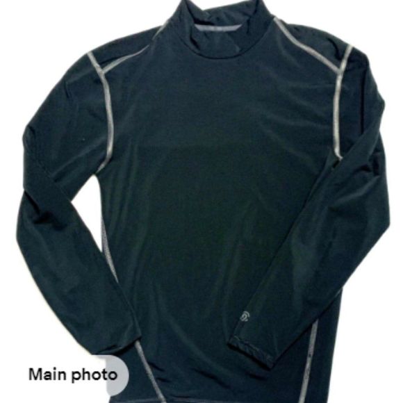Champion Other - Champion C9 Boys Youth Sweatshirt Pullover Stretchy Turtleneck black Size Med